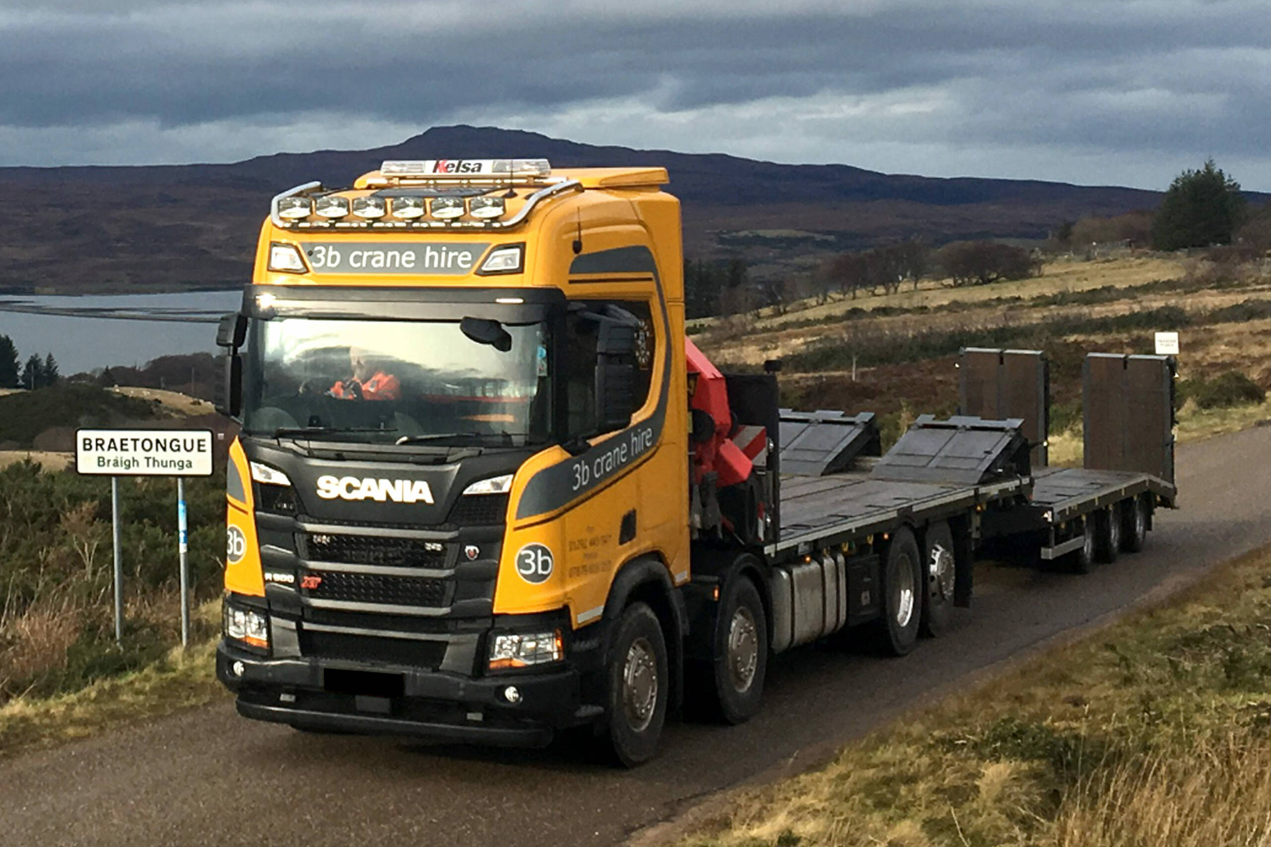 HIAB Mounted Crane